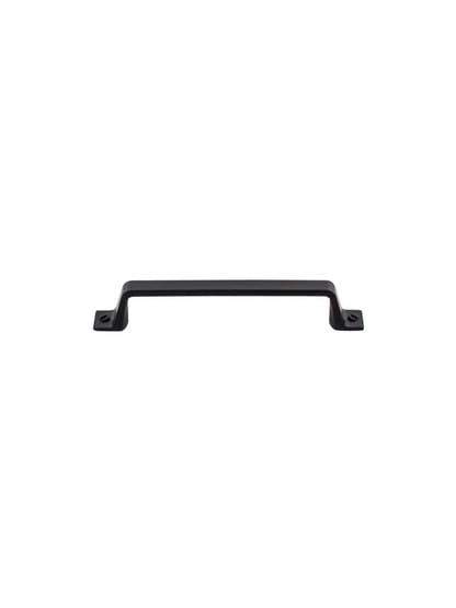 Channing Cabinet Pull - 5 1/16 inch Center-to-Center in Flat Black.